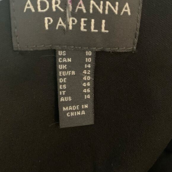 Adrianna Pappel Dress NWOT Women's Size 10 Wedding Shower Party Elbow Sleeve - Picture 5 of 7